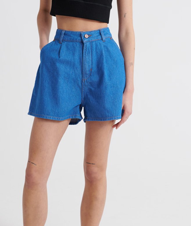 Spijkershort met A-lijn