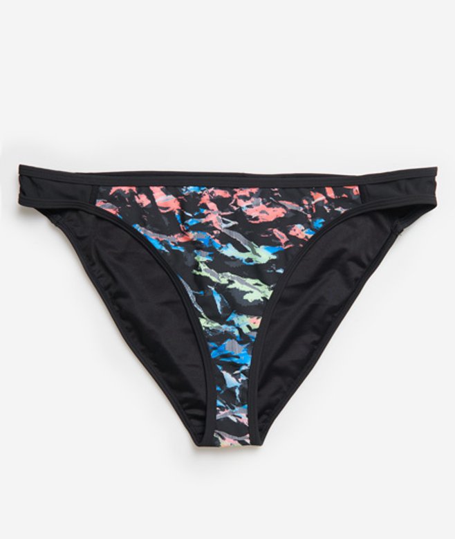 Superdry & Co Women's Swim Sport Bikini Bottom Multiple Colours / Multi Colour Print