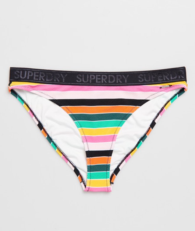 Superdry Stripe Bikinibroekje Multi