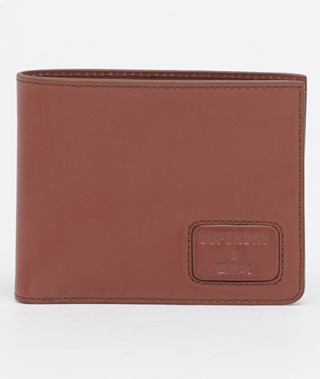 Leren Tweevoudige Nyc Portefeuille