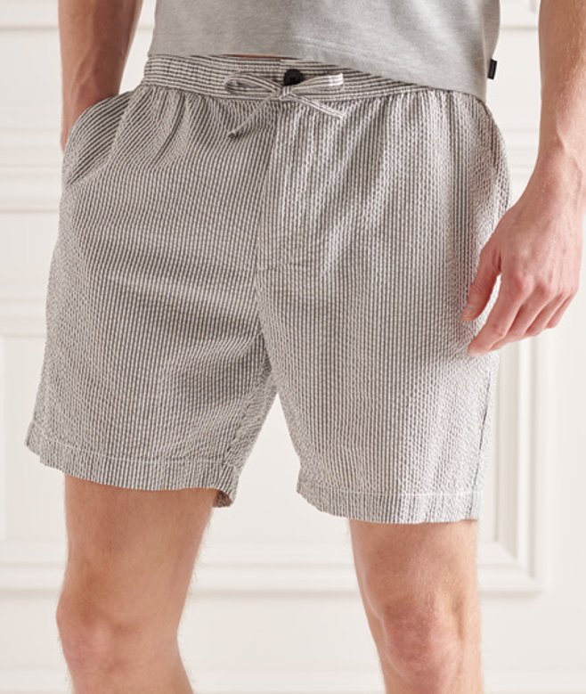Short à Cordon Seersucker Taille: L - Superdry - Modalova
