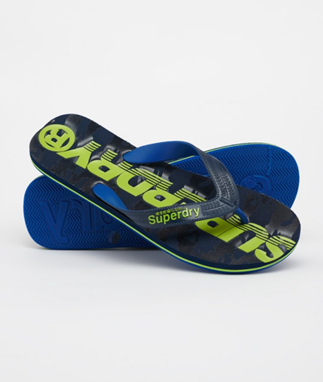Scuba Teenslippers met Camouflageprint