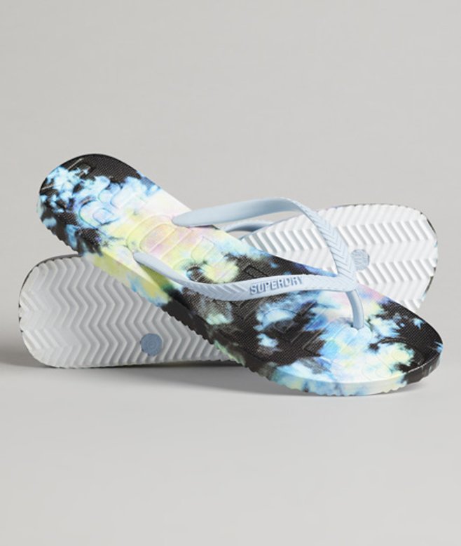 Code Tie-dye Teenslippers Multi Grootte: S