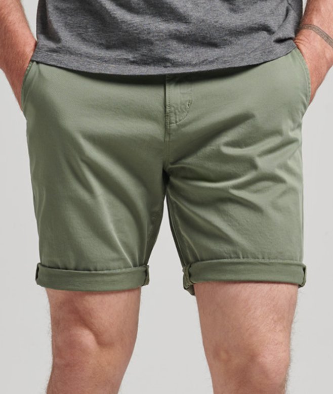 Short Chino en Coton Biologique Studios Core Taille: 30 - Superdry - Modalova