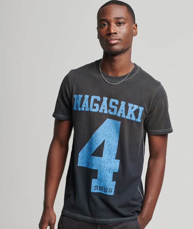 Klassiek Limited Edition Vintage 03 Rework T-shirt Zwart Grootte: L afbeelding