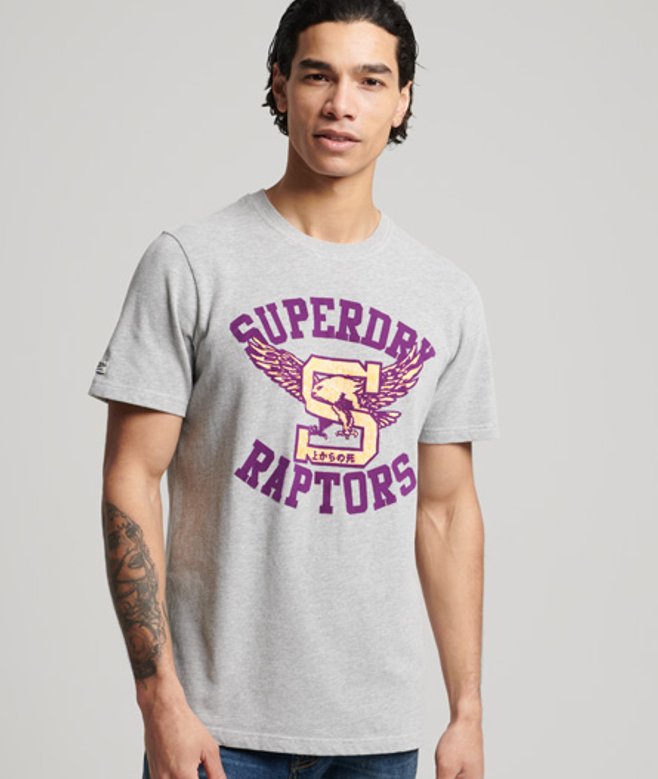 Limited Edition Vintage 07 Reworked Classic T-shirt Grijs Grootte: S afbeelding