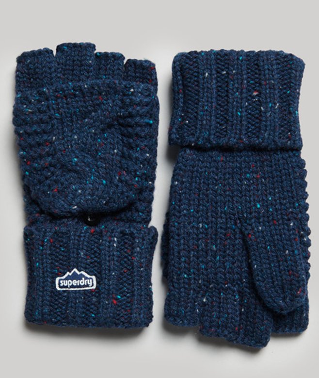 Gebreide Handschoenen met Kabelpatroon
