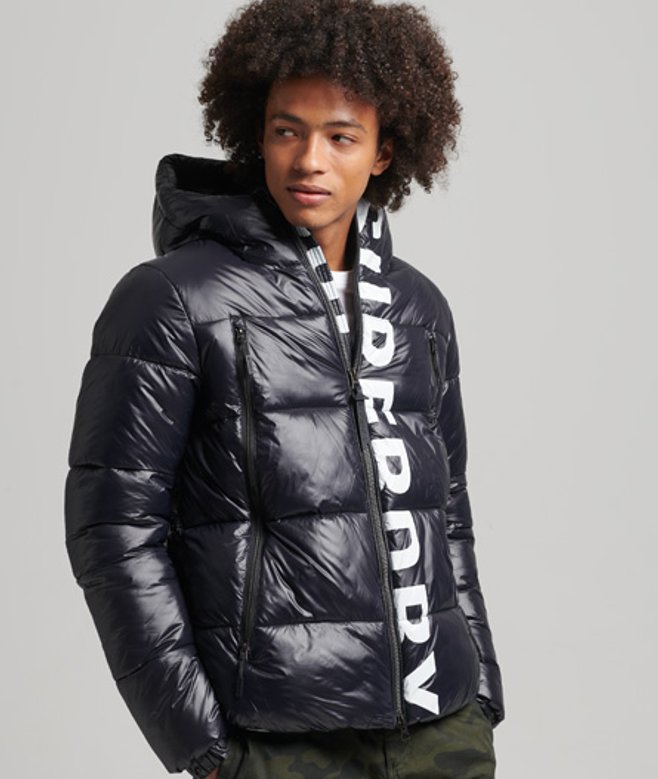 Mountain Alpine jas met Capuchon Zwart Grootte: L afbeelding