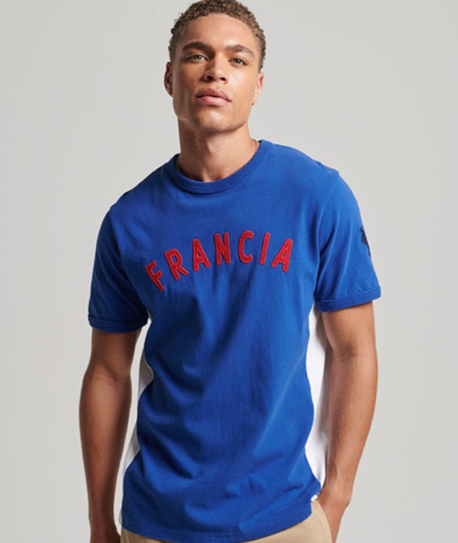Ringgesponnen Frankrijk Voetbalshirt