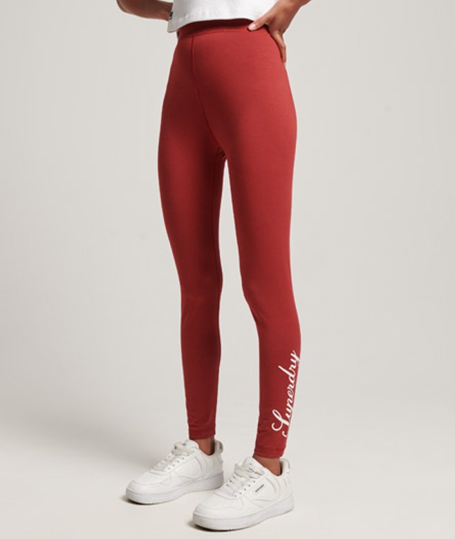 Women's Heritage Leggings / Merlot - Size: 10 - Superdry - Modalova
