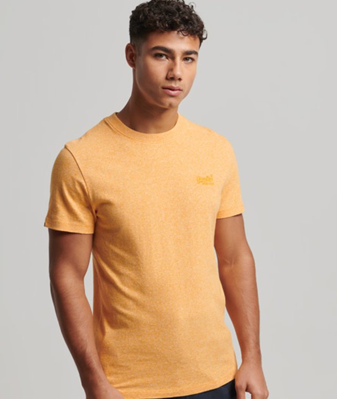 Superdry Essential Logo T-shirt Geel