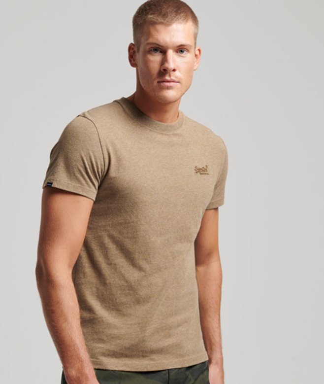 Superdry Essential Logo T-shirt Bruin