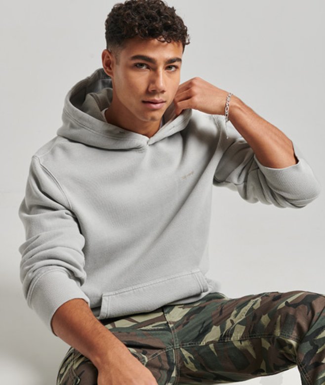 Vintage Hoodie met Wassing