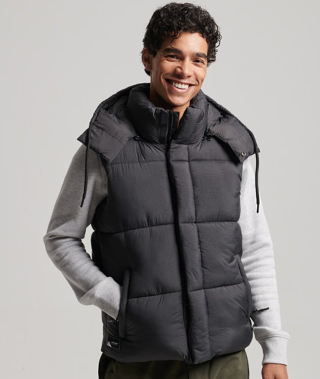 Korte Gewatteerde Touchline Bodywarmer