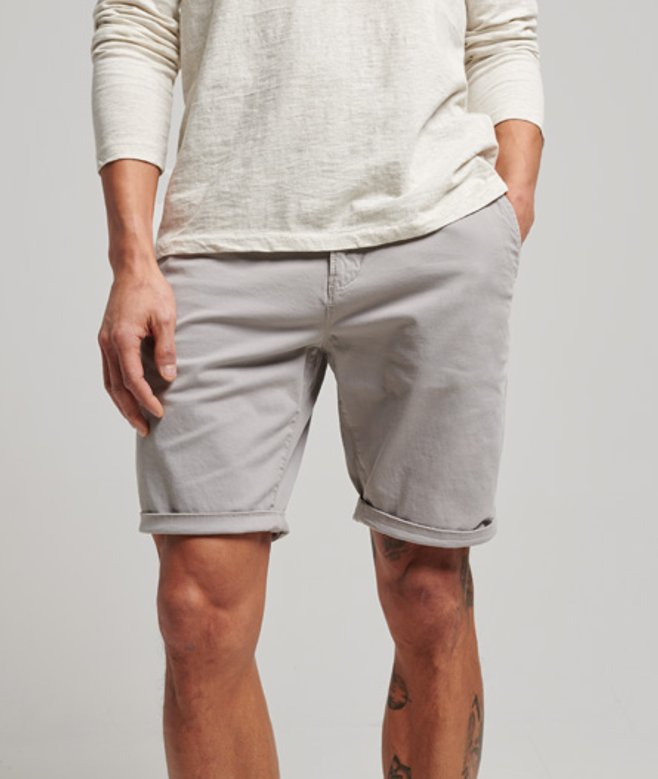 Core Chinoshort Lichtgrijs Grootte: 30 afbeelding