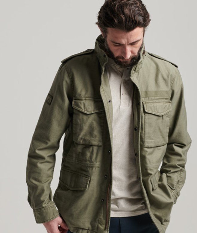 Military M65 Jack Groen Grootte: M