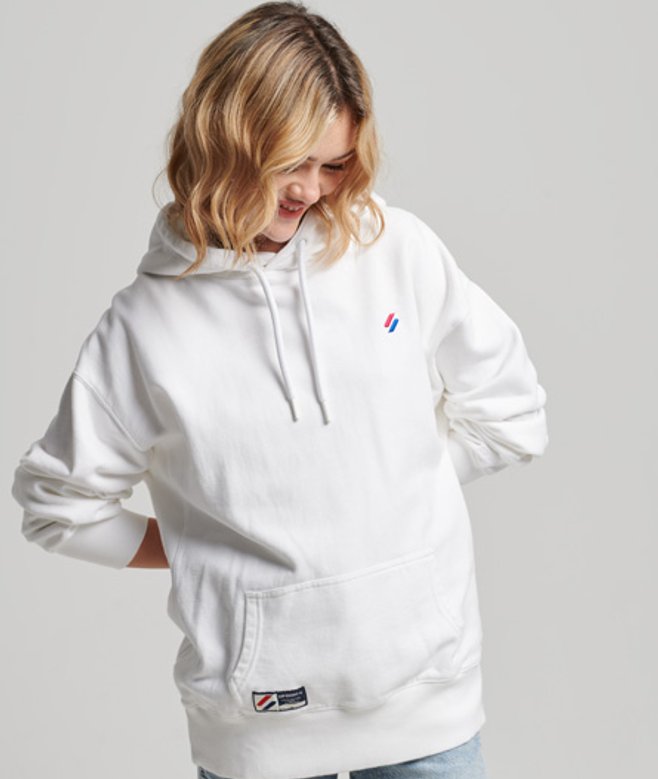 Oversized Essential Hoodie van Biologisch Katoen