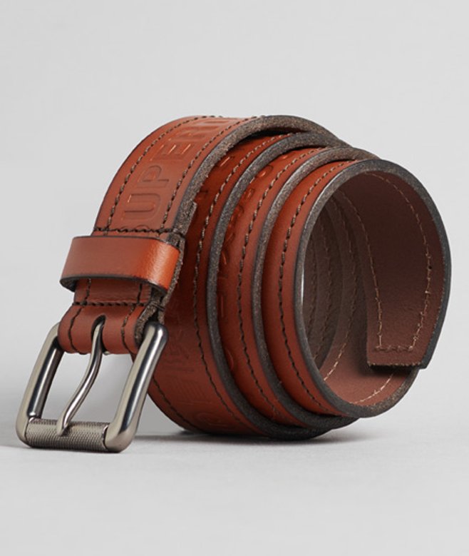Vintage Branded Riem Klassieke Pasvorm