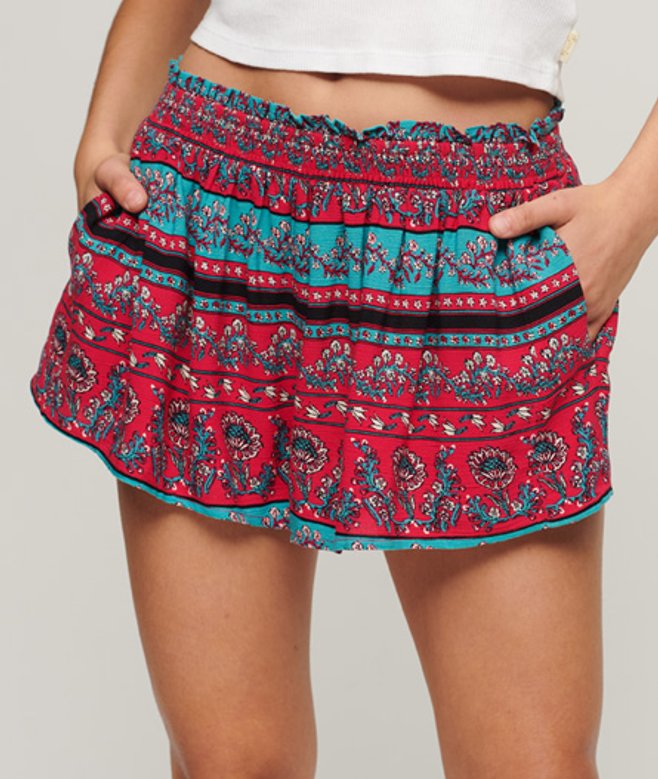 Damen Gesmokte Strandshorts, Größe: 36 - Superdry - Modalova