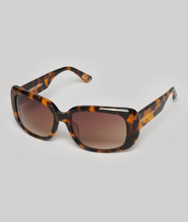 Superdry Sdr Dunaway Zonnebril Bruin