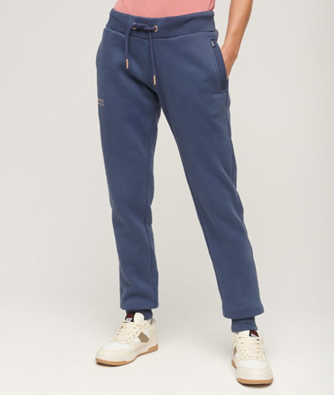 Superdry & Co Women's Essential Logo Joggers Navy / Mariner Navy