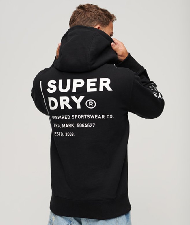 Utility Sport Logo Losse Hoodie
