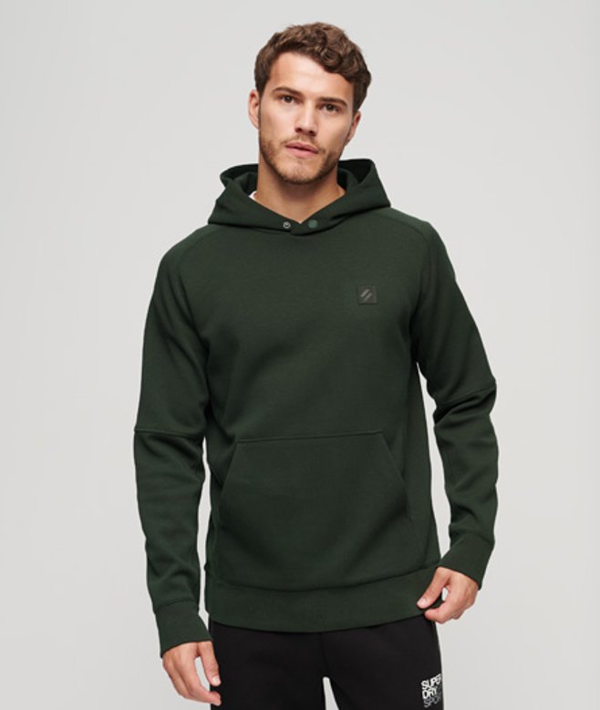 Superdry Tech Relaxed Hoodie Groen