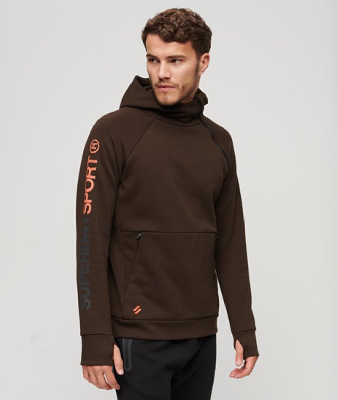 Superdry Gymtech Hoodie Bruin