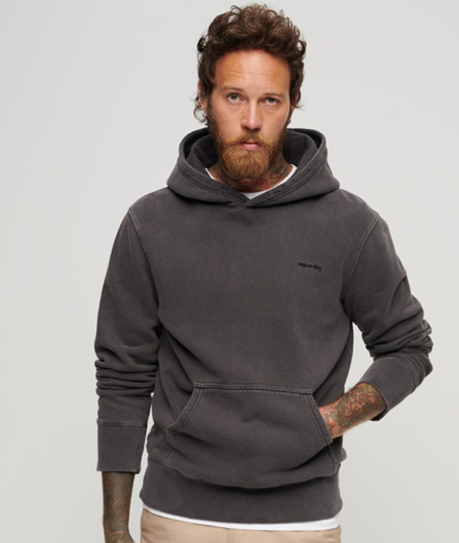 Vintage Hoodie met Wassing