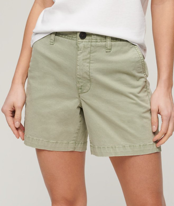 Superdry Klassieke Chinoshort Groen