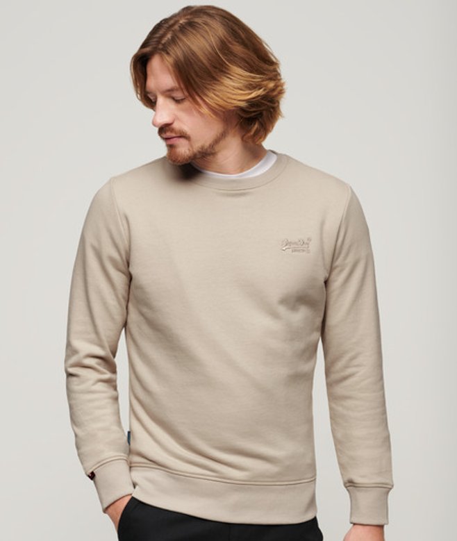 Essential Logo Sweatshirt met Ronde Hals