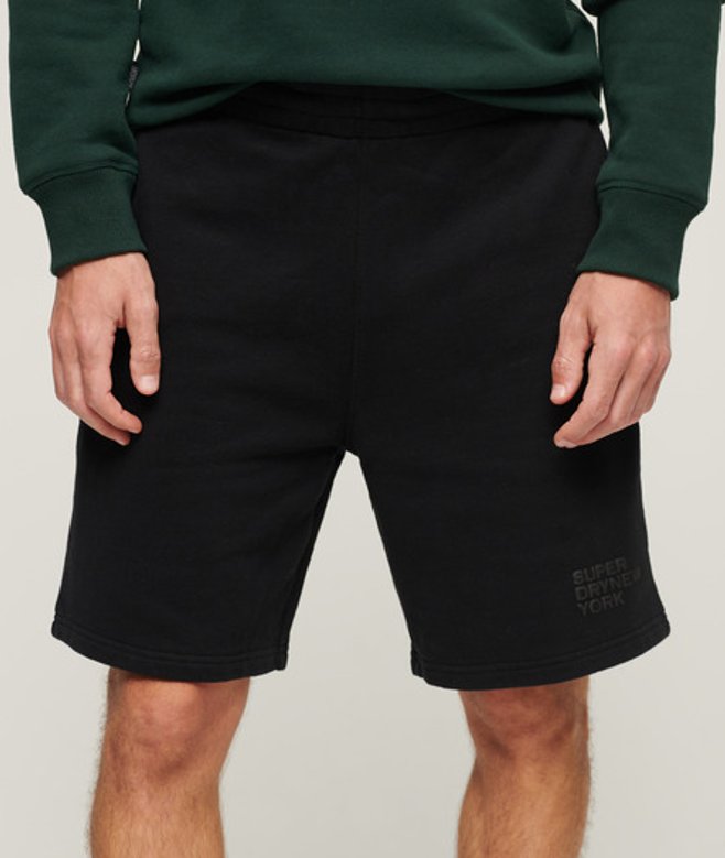 Luxe Sport-short met Losse Pasvorm Zwart Grootte: M afbeelding