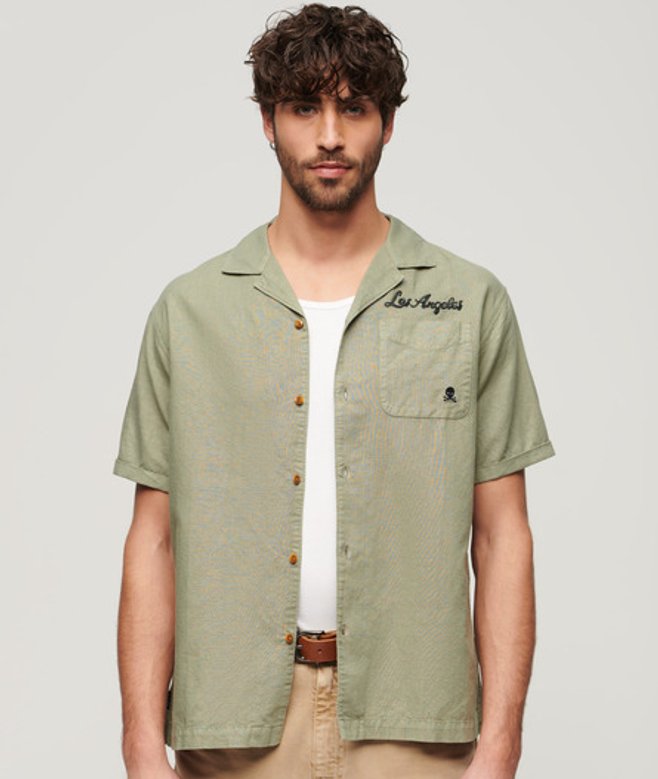 Chemise à Manches Courtes Resort Taille: M - Superdry - Modalova