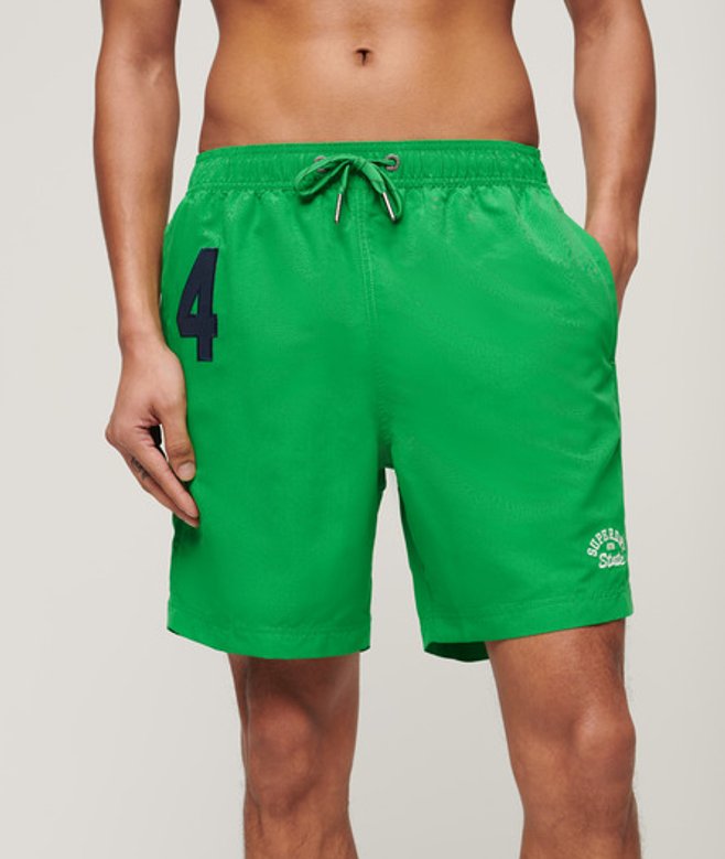 Herren 17-Zoll Polo-badeshorts aus Recyceltem Material - Größe: M - Superdry - Modalova
