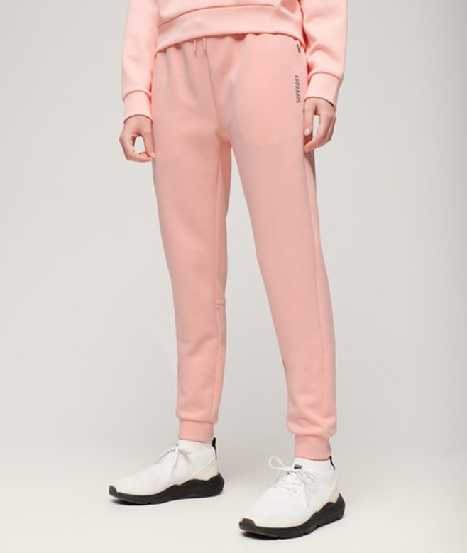 Superdry Sports Tech Slimfit Joggingbroek Roze