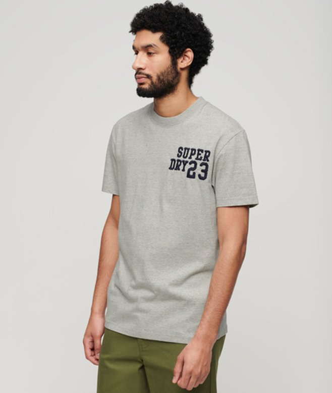 Herren Besticktes Superstate Athletic T-Shirt Mit Logo, , Größe: M - Superdry - Modalova