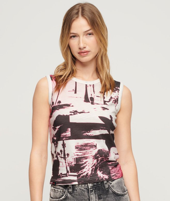 Photographic Slimfit Hemd met Logo Crème Grootte: 44 afbeelding