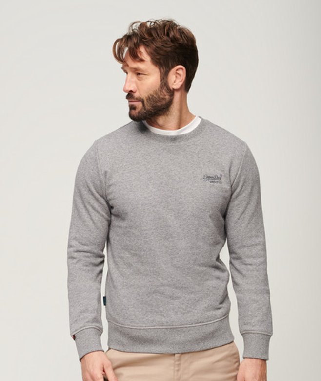 Essential Logo Sweatshirt met Ronde Hals
