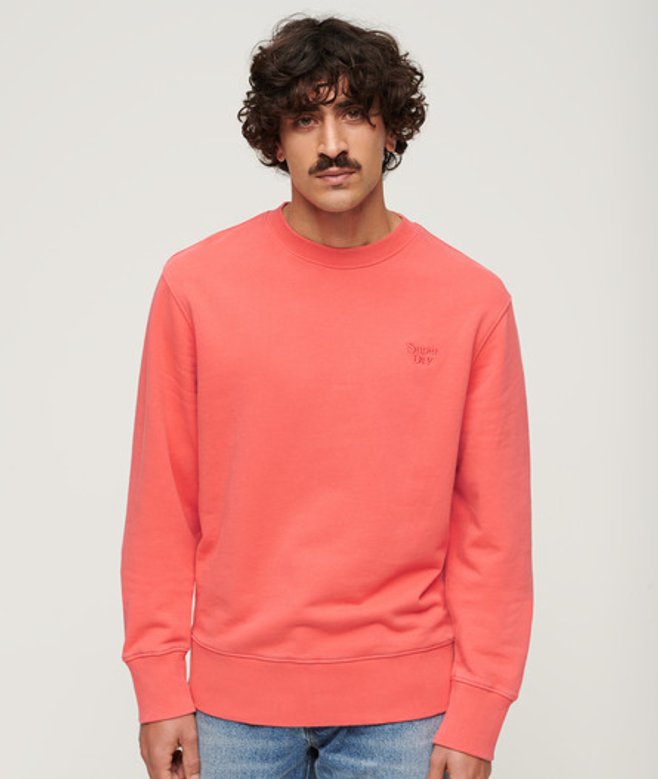 Vintage Sweatshirt met Wassing Cream Grootte: Xxl afbeelding