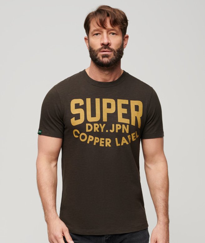 Copper Label Workwear T-shirt Zwart Grootte: Xxxl afbeelding