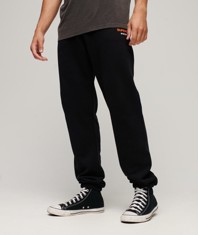 Taps Toelopende Joggingbroek met Sportswear Logo