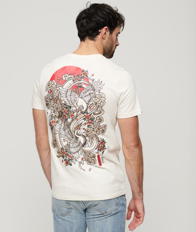 Tokyo Graphic T-shirt Crème Grootte: L afbeelding