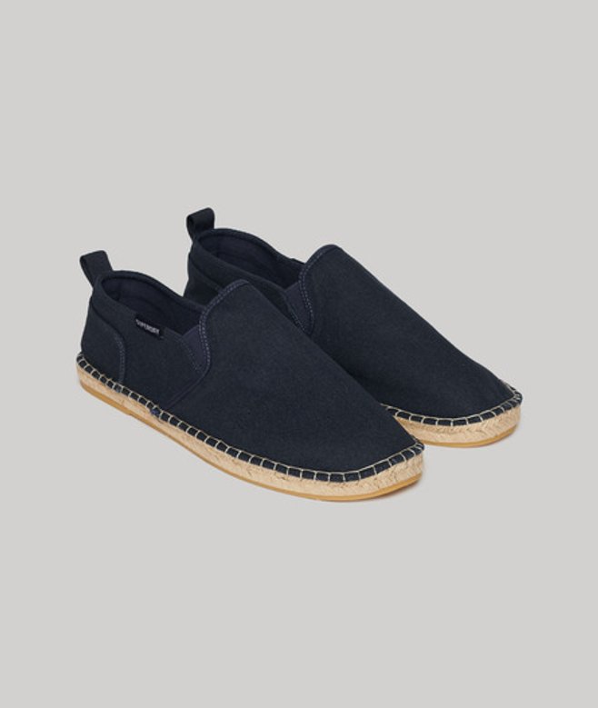 Canvas Espadrilles Blauw Grootte: 45 afbeelding