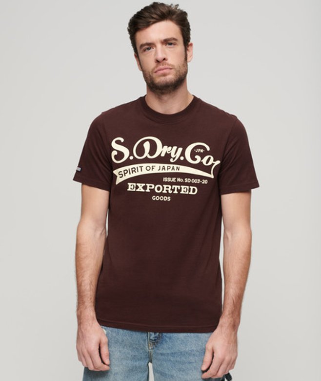Classic Spirit T-shirt Rood Grootte: M afbeelding