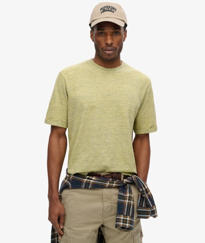 T-shirt Surteint Flammé Chiné Taille: M - Superdry - Modalova