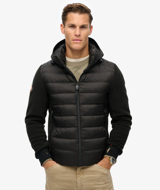 Bomber en Polaire à Capuche Storm Taille: S - Superdry - Modalova