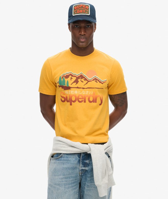 T-shirt à Motif Great Outdoors Taille: M - Superdry - Modalova