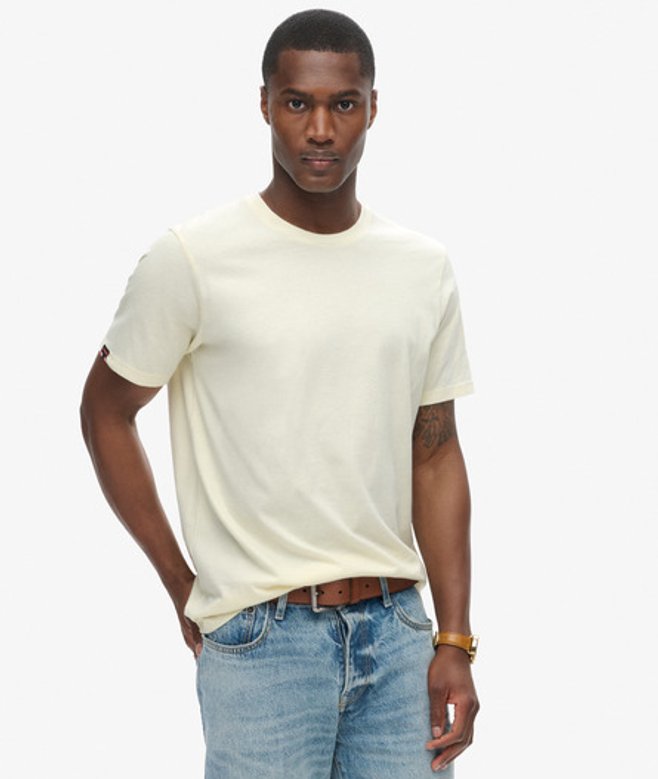 Herren Klassisches Essential T-shirt - Größe: L - Superdry - Modalova