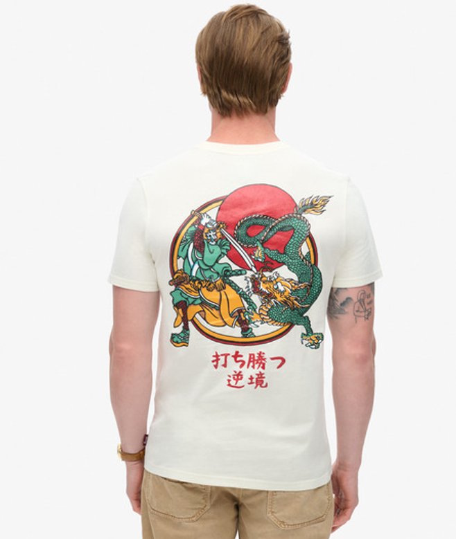 Herren Tokyo T-shirt mit Grafik - Größe: XL - Superdry - Modalova
