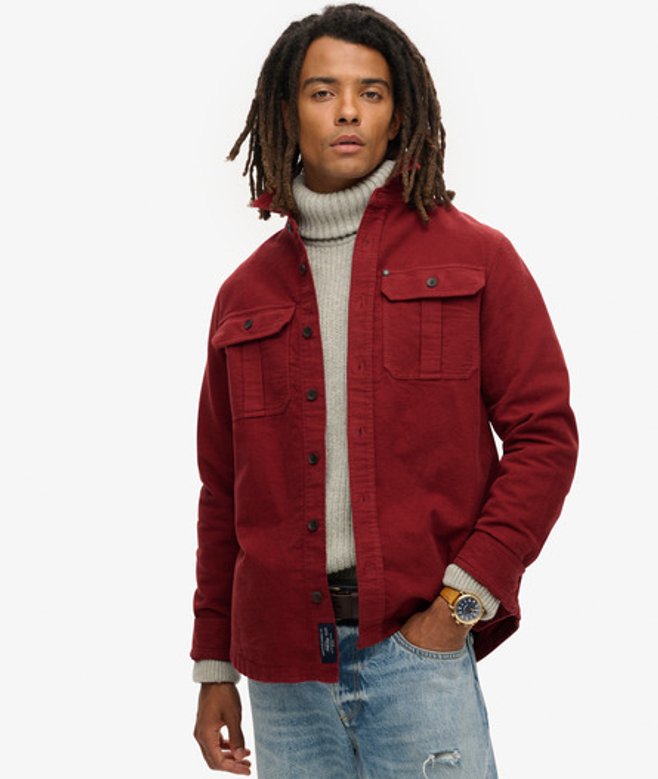 Herren The Merchant Store - Hemdjacke - Größe: Xxl - Superdry - Modalova